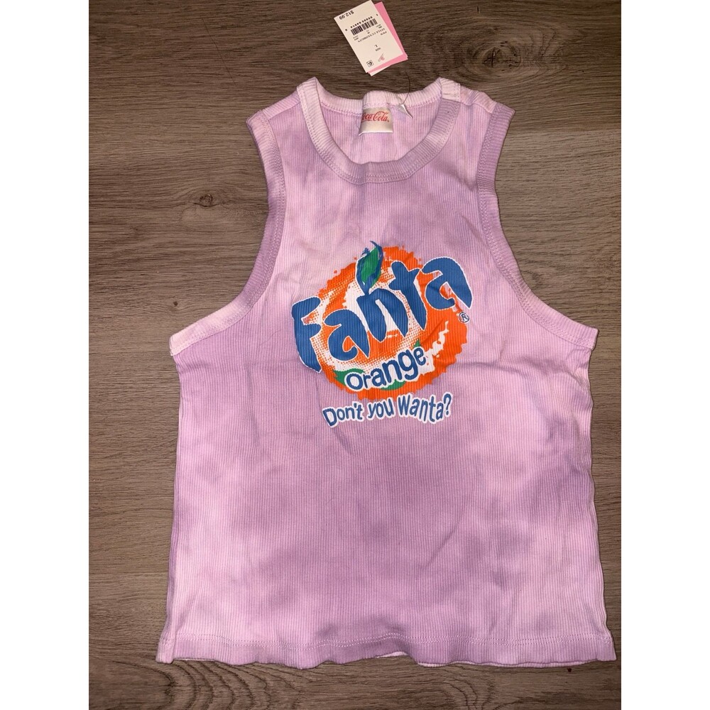 Fanta sleeveless tank top L‎ NWT